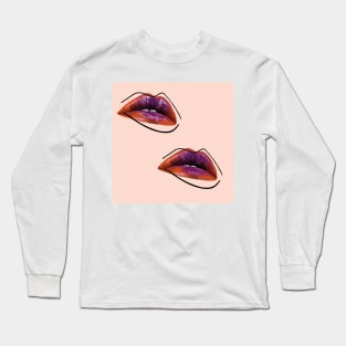 Fashion lips Long Sleeve T-Shirt